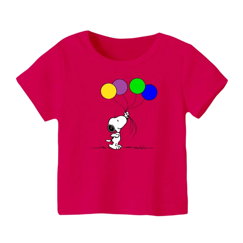 تی شرت آستین کوتاه بچگانه مدل اسنوپی کد ۶