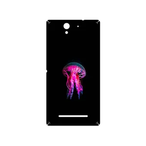 MAHOOT jellyfish Cover Sticker for Sony Xperia C3 Dual