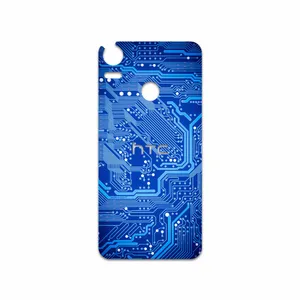 MAHOOT Blue Printed Circuit Board Cover Sticker for HTC Desire 10 Pro