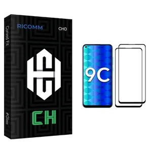 Ricomm CH glass Screen Protector For  Honor 9C Pack Of 2
