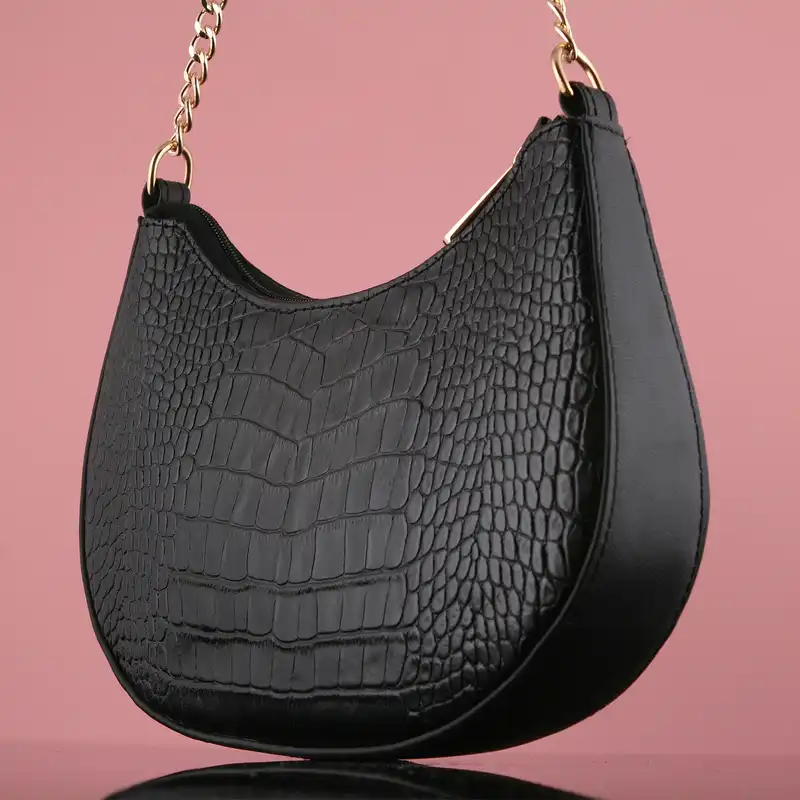 ست کیف و کفش زنانه چرم یلسان مدل دلسا کد ANA-GC-904-msk