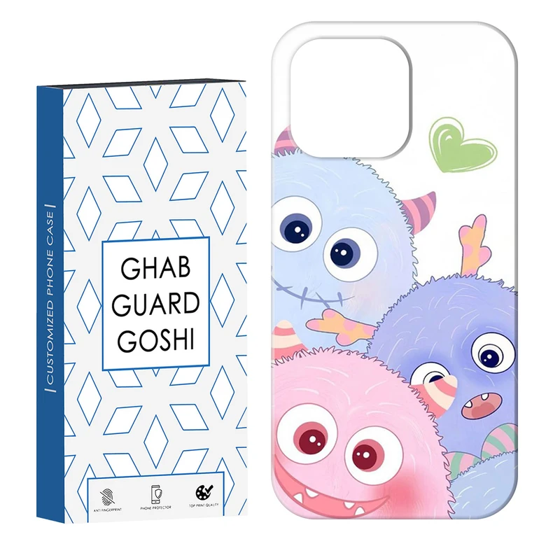 کاور قاب گارد گوشی طرح خوک کد Dimo-546 مناسب برای گوشی موبایل اپل IPHONE 16 PRO   