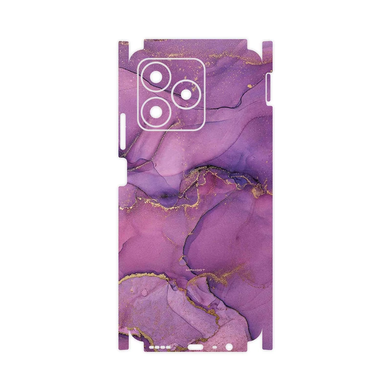 برچسب پوششی ماهوت مدل Purple Marble-FullSkin مناسب برای گوشی موبایل ریلمی C53