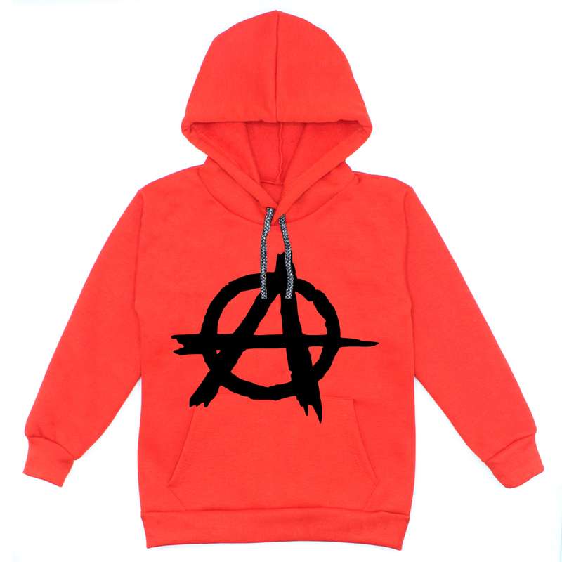 هودی پسرانه مدل A70 A رنگ قرمز