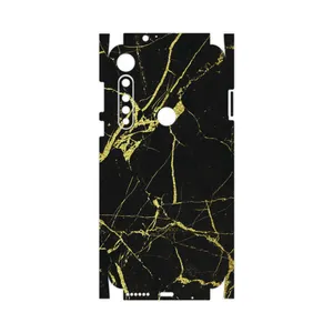 MAHOOT  Graphite-Gold-Marble-FullSkin Cover Sticker for Motorola One Vision Plus
