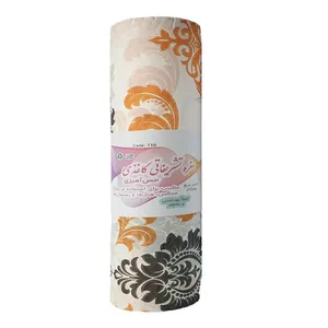 سفره یک بار مصرف حس آمیزی مدل تشریفاتی کاغذی کد T10-100m رول 10 متری