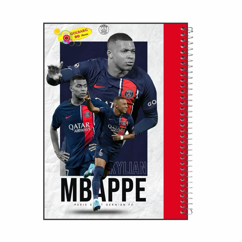 دفتر مشق 80 برگ گلبرگ مدل امپابه کد 1927