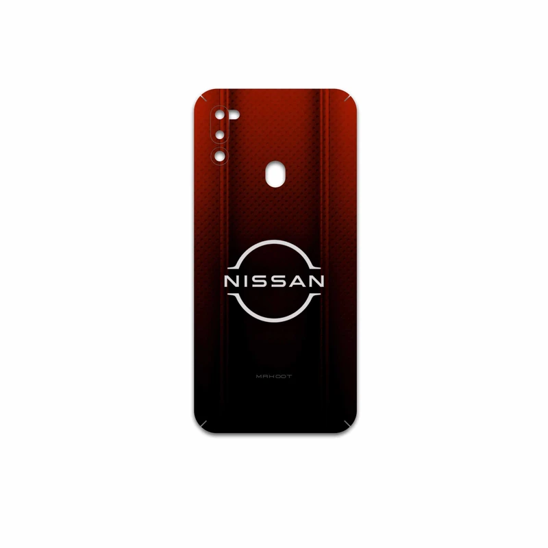 برچسب پوششی ماهوت مدل Nissan-Logo مناسب برای گوشی موبایل سامسونگ Galaxy M21 (2021) Edition