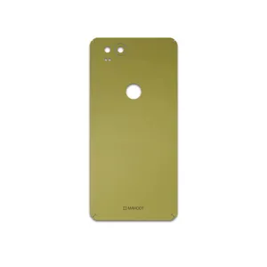 MAHOOT Matte-Gold Cover Sticker for google Pixel 2