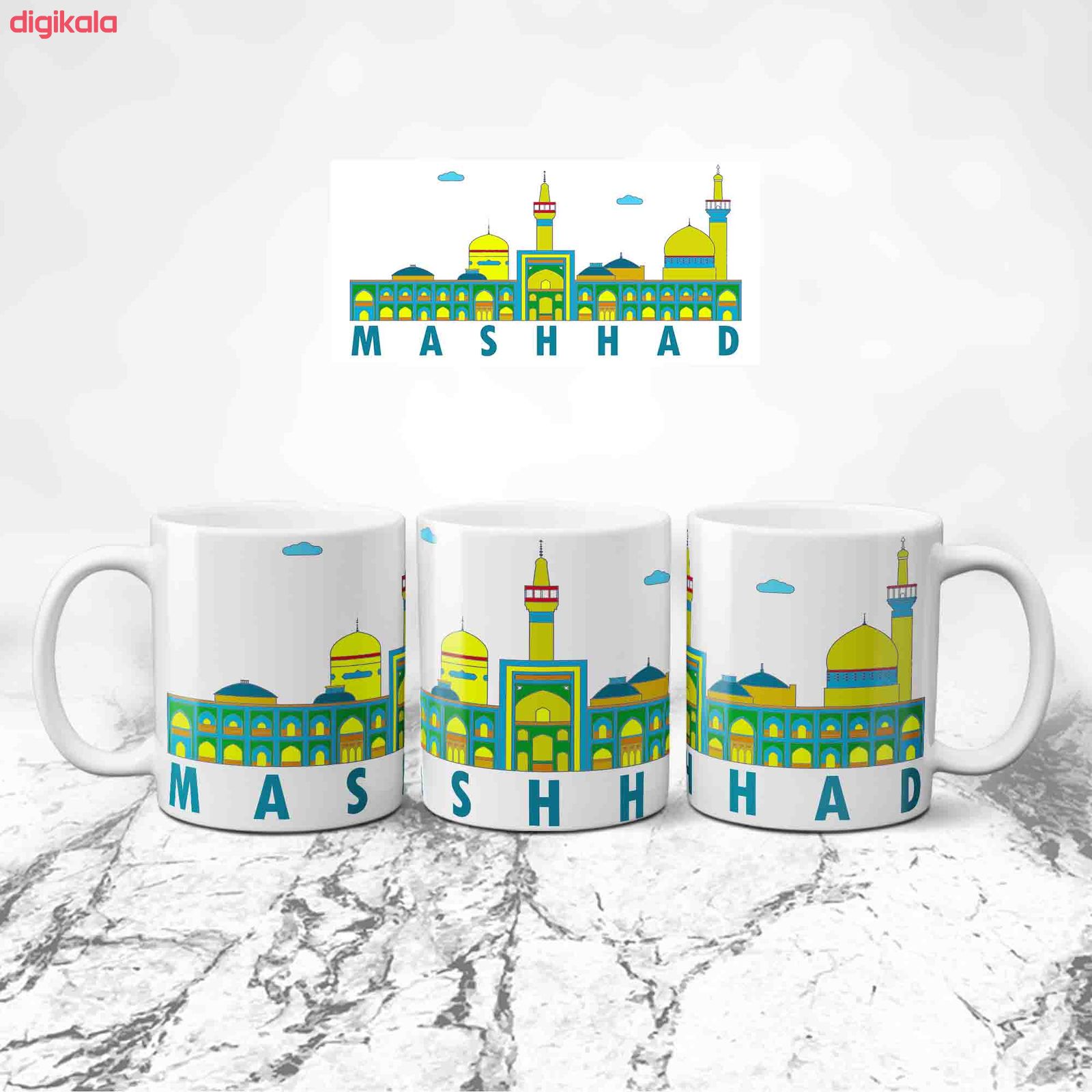 خرید ارزان ماگ مدل شهر مشهد زیبا چشم نواز تخفیف ویژه قیمت امروز 2020