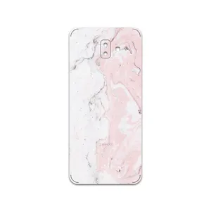 MAHOOT  Blanco-Pink-Marble Cover Sticker for Samsung Galaxy J6 Plus
