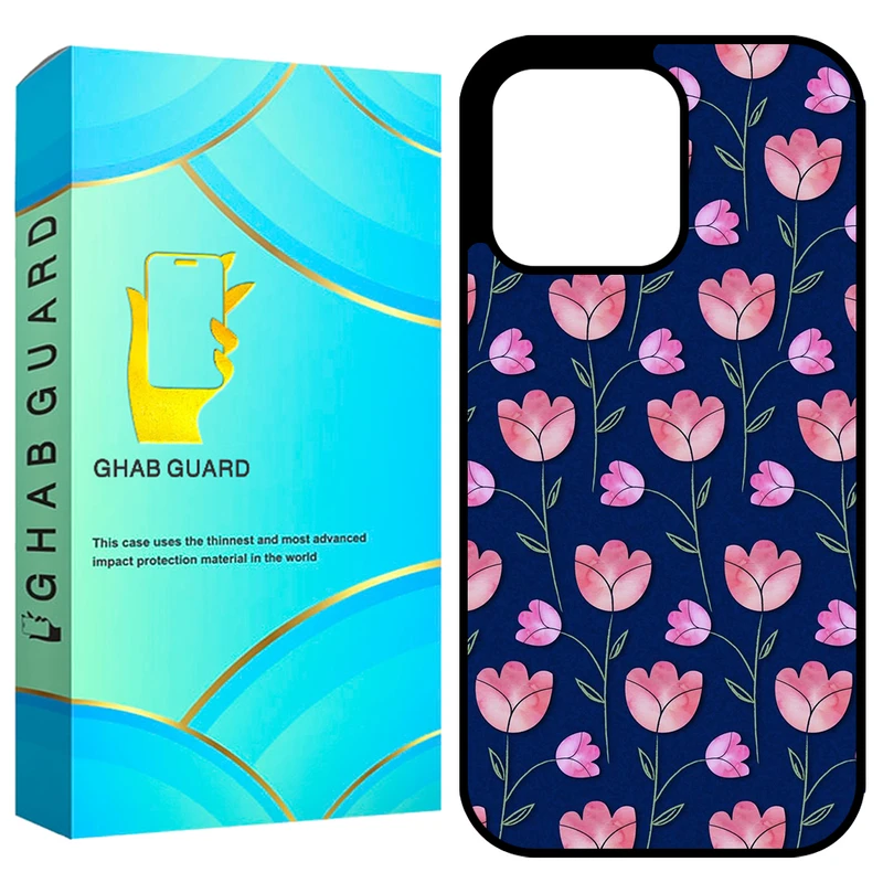  کاور قاب گارد طرح رز مدل GCHP15PM مناسب برای گوشی موبایل اپل iPhone 15 Pro Max
