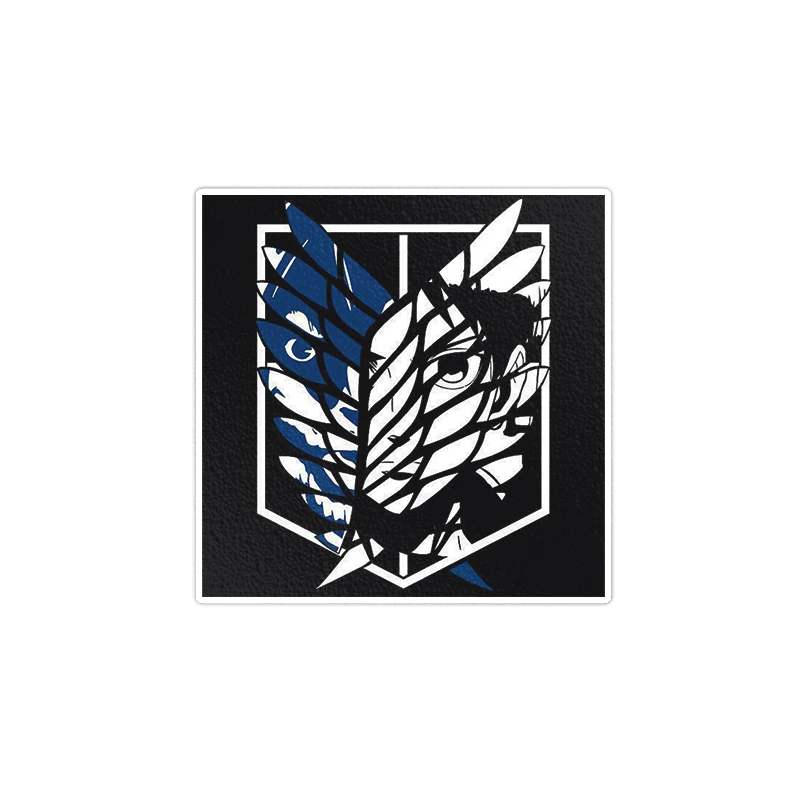    استیکر لپ تاپ ویندی دیزاین طرح attack on titan مدل vindi942