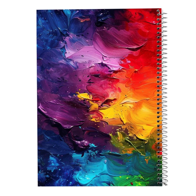 دفتر ژورنال نویسی 50 برگ مدوپد مدل نقطه ای طرح اشکال فانتزی کد DF16266