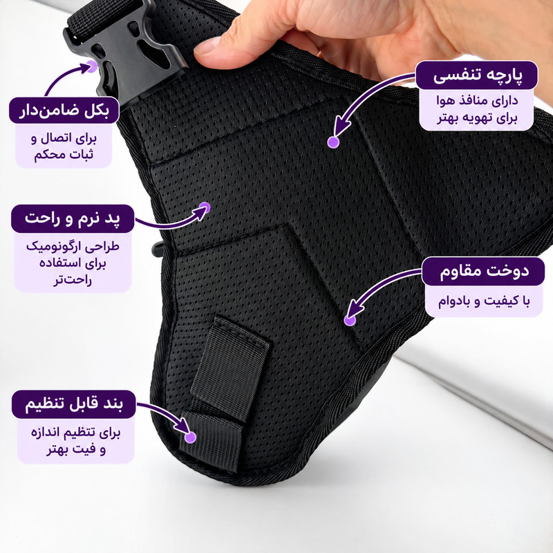 کیف موتور و دوچرخه سواری مدل فیبر کربن