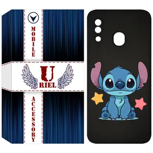 کاور یوریل مدل KSH کد 70 طرح استیچ مناسب برای گوشی موبایل سامسونگ Galaxy A20 / Galaxy A30