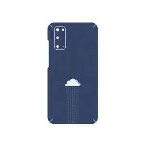 MAHOOT Minimal Data Cloud Cover Sticker for Samsung Galaxy S20