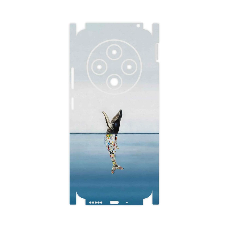 برچسب پوششی ماهوت مدل Collage of Sea Trash-FullSkin مناسب برای گوشی موبایل شیائومی Redmi 14C