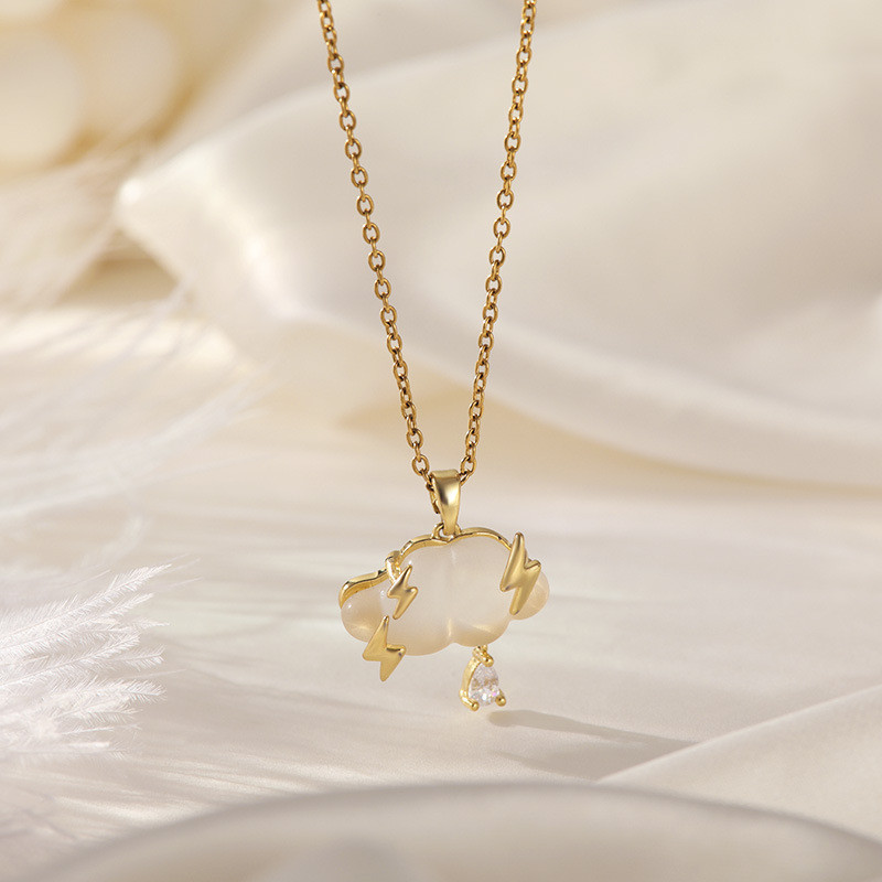 گردنبند زنانه مدل  ابر