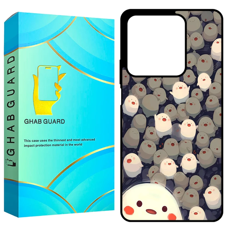 کاور قاب گارد طرح عروسکی مدل GCHPN134 مناسب برای گوشی موبایل شیائومی Redmi Note 13 4G