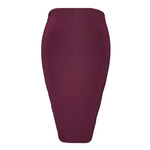 دامن زنانه مدل S2 رنگ زرشکی