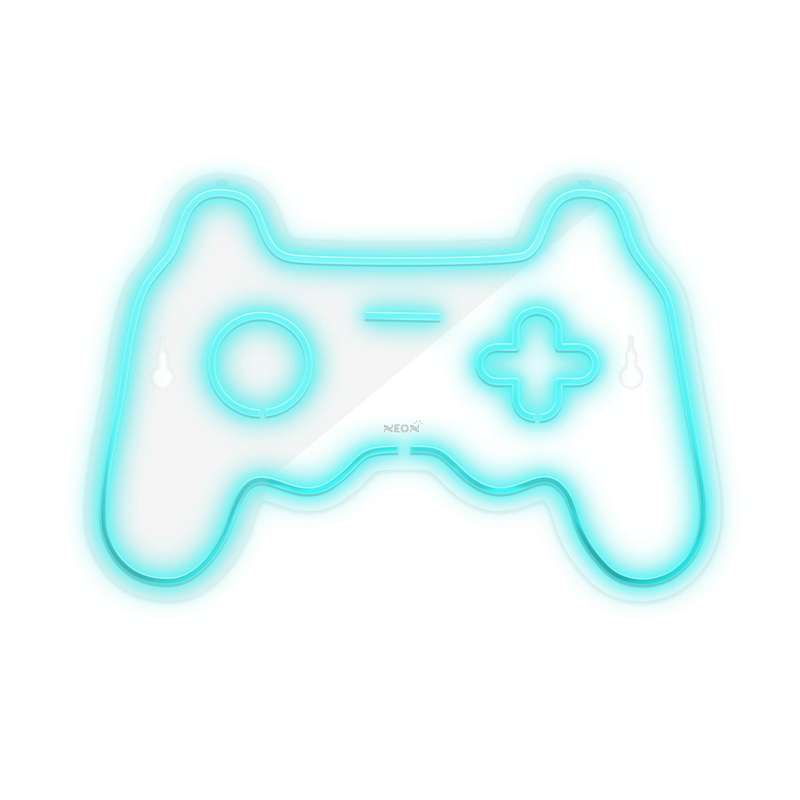 چراغ دیواری نئون دیزاین طرح Game-Controller_TBL