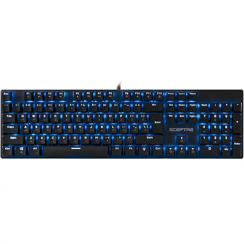 کیبورد مخصوص بازی اسکپتر مدل KA101/KEYPRO 2023