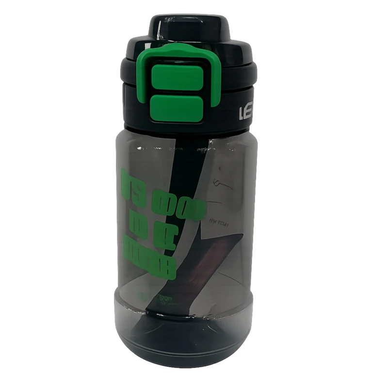 قمقمه ورزشی مدل نی دار بند دار گنجایش 0.5 لیتر