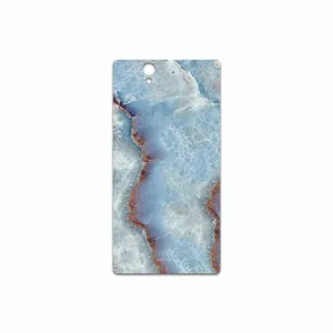 MAHOOT Blue Ocean Marble Cover Sticker for Sony Xperia X