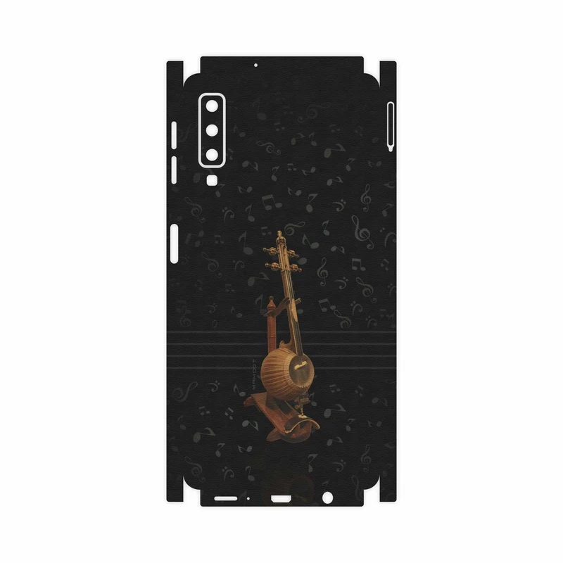برچسب پوششی ماهوت مدل Persian Fiddle Instrument-FullSkin مناسب برای گوشی موبایل سامسونگ Galaxy A7 2018