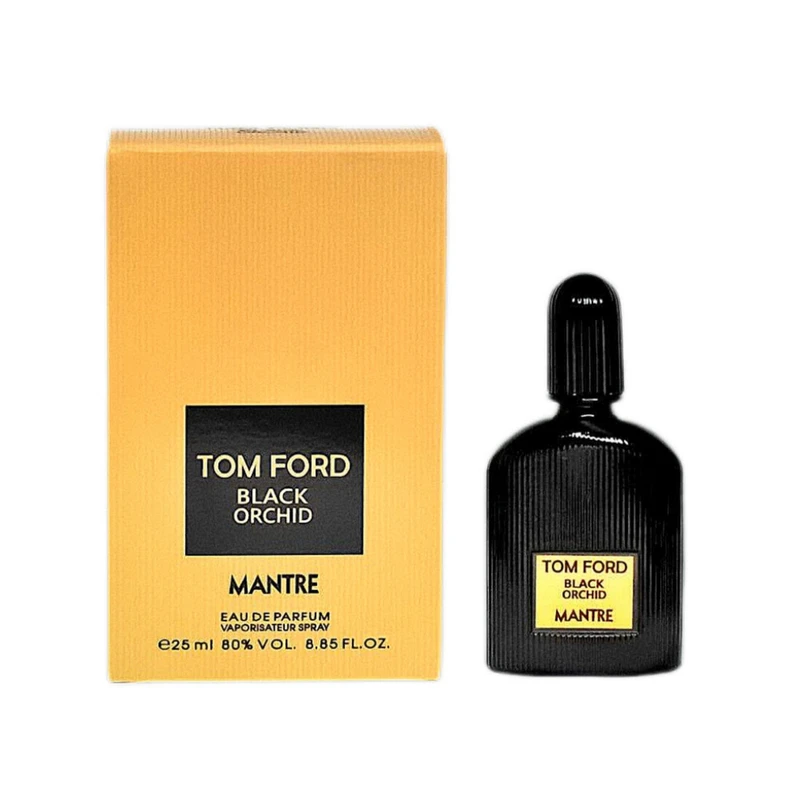 عطرجیبی مردانه مانتره مدل ORCHID TOM FORD BLACK حجم 25 میلی لیتر 