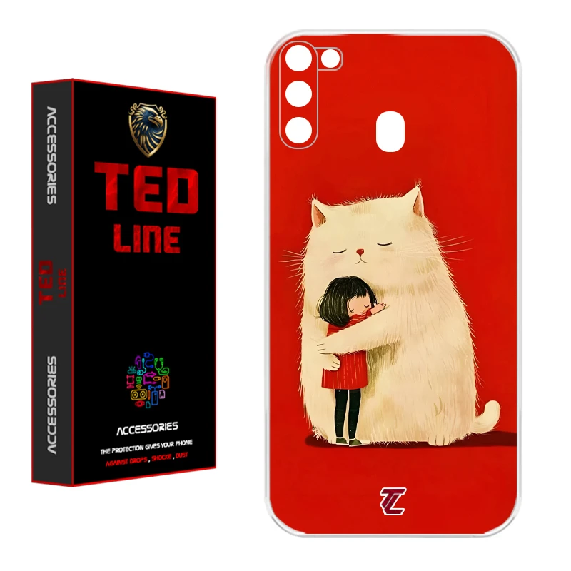 کاور تدلاین طرح گربه کد 1170 مناسب برای گوشی موبایل سامسونگ Galaxy A11