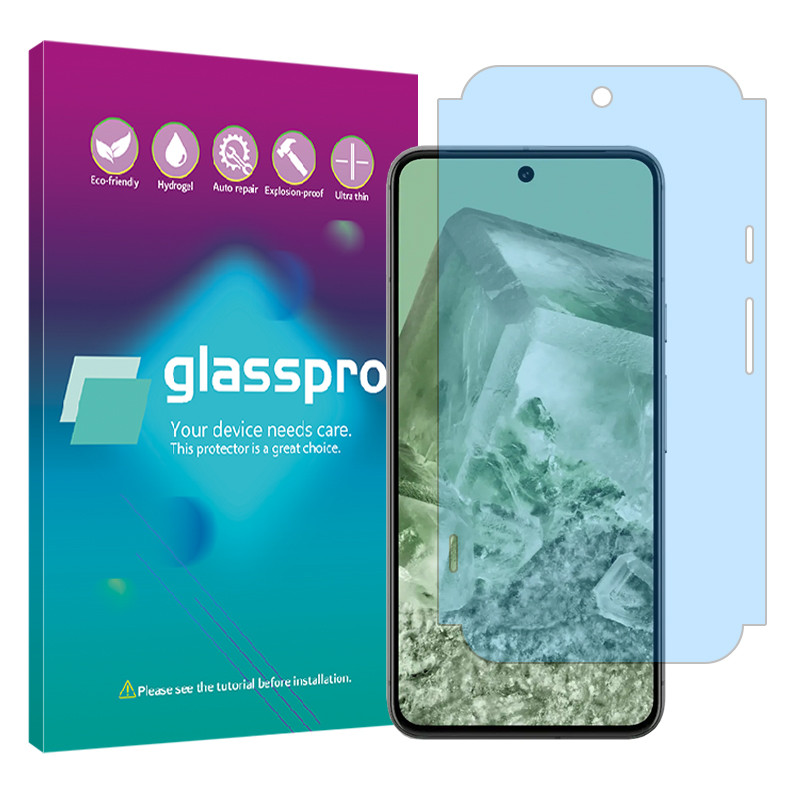 محافظ صفحه نمایش مات ضداشعه آبی گلس پرو مدل Resistant مناسب برای گوشی موبایل گوگل Pixel 8 