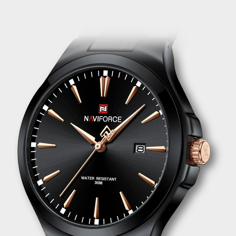 ساعت مچی عقربهای مردانه نیوی فورس مدل NF9214BB ساعت مچی عقربهای مردانه نیوی فورس مدل NF9214BB