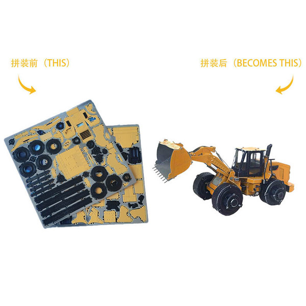 ساختنی مدل Wheel Loader