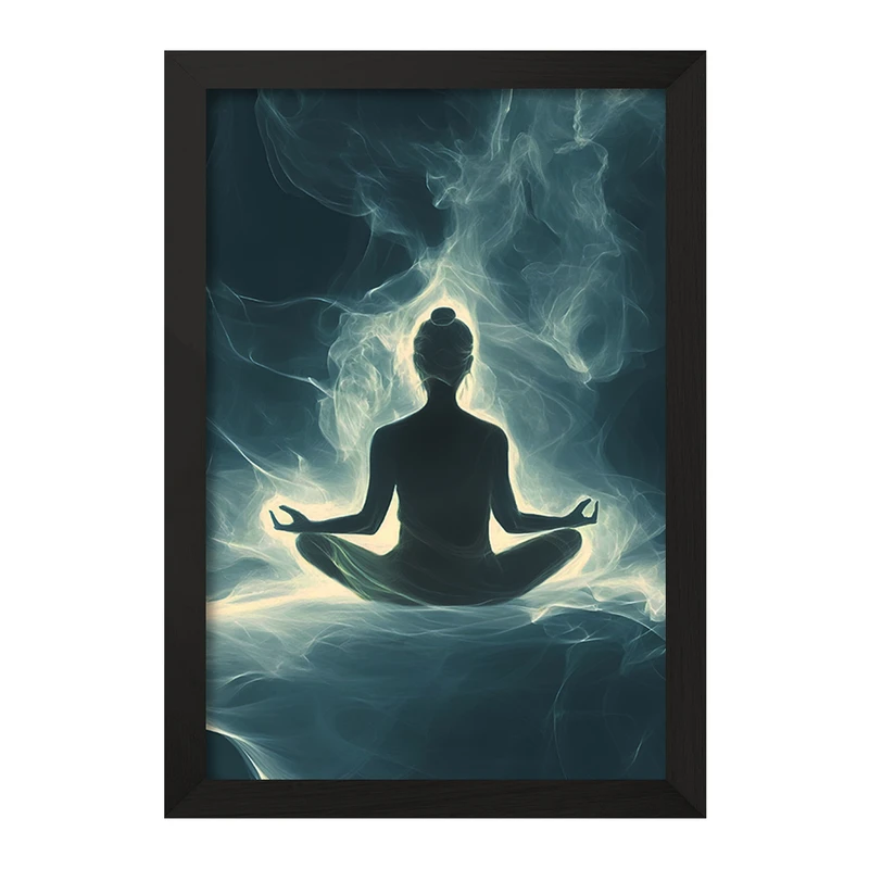 تابلو خندالو مدل مدیتیشن (Meditation) کد F8893
