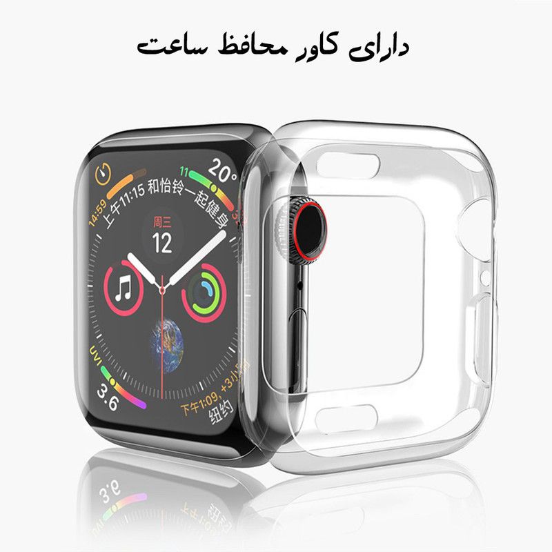 ساعت هوشمند مدل C60 Pro صفحه نمایش رنگی و لمسی، کنترل موسیقی، مکالمه از طریق بلوتوث، پشتیبانی از زبان فارسی و قابلیت تغییر تم ساعت بند سیلیکونی