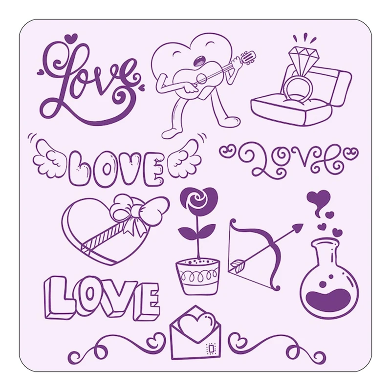 مگنت کاکتی طرح عاشقانه مدل mp38151