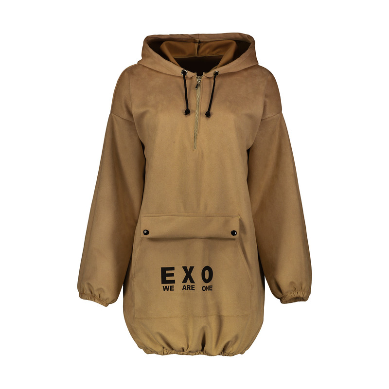 هودی زنانه مدل EXO3