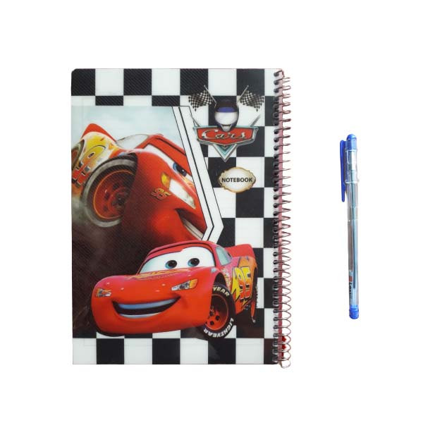 دفتر مشق 100 برگ مدل مک کویین به همراه خودکار