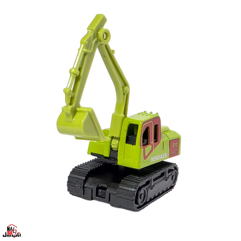 ماشین بازی ناب سل مدل بیل مکانیکی فلزی راهسازی باکس دار کد ROAD CONSTRUCTION NAAB004A