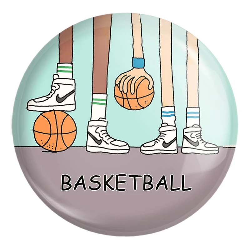 پیکسل خندالو طرح بسکتبال Basketball کد 26471 مدل بزرگ