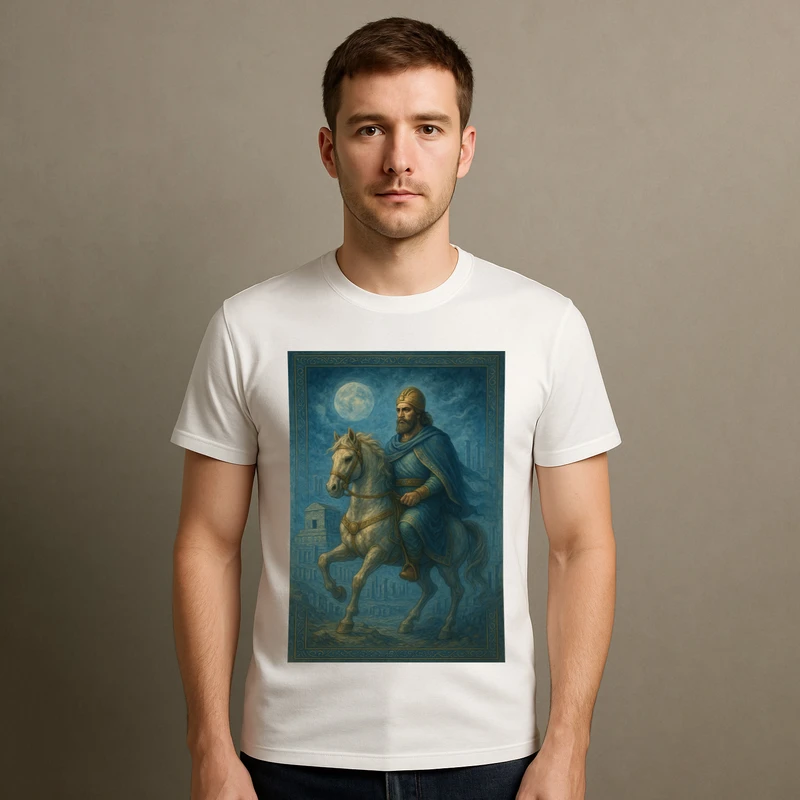 تیشرت آستین کوتاه مردانه مدل کوروش کبیر