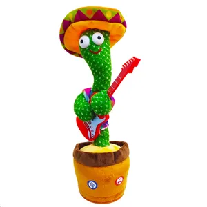 اسباب بازی مدل کاکتوس سخنگو گیتاریست کلاه کابویی 