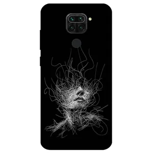  Megafone Face Sketch 7423 Cover For Xiaomi Redmi Note 9 / Redmi 10x