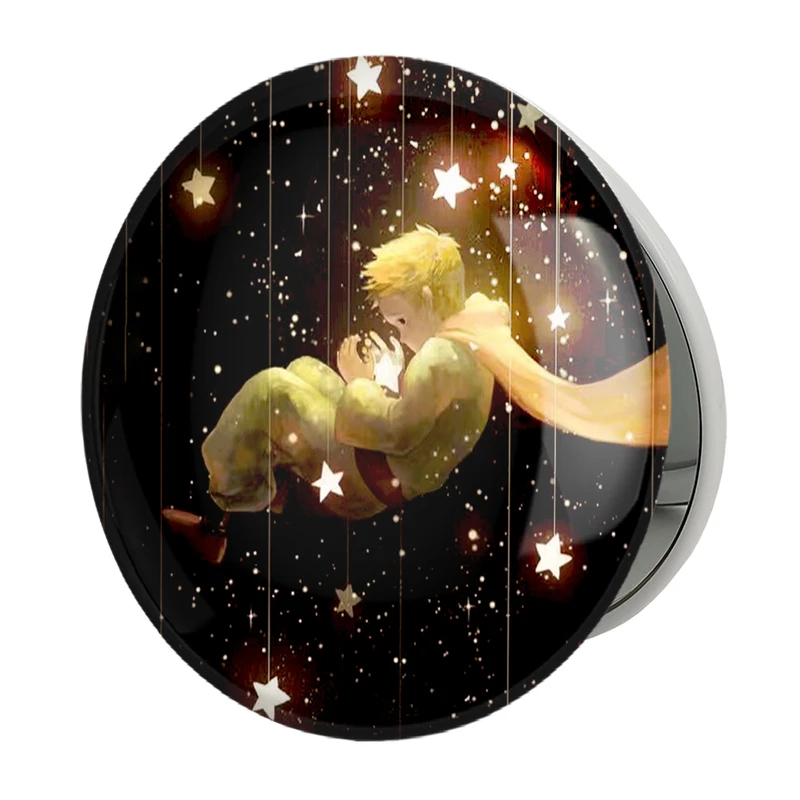 آینه جیبی خندالو طرح شازده کوچولو مدل تاشو کد 25800 