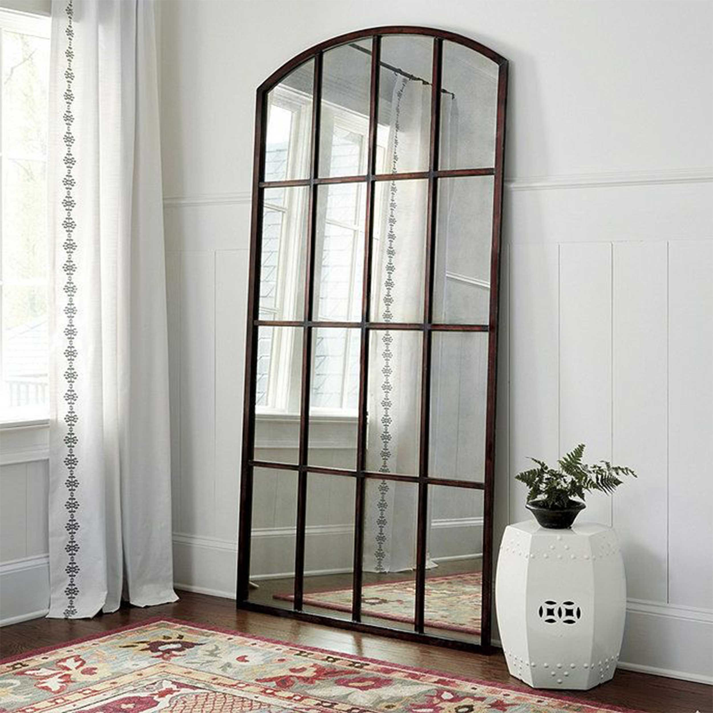 آینه مدل قدی چوبی طرح آدرینا کد w-180