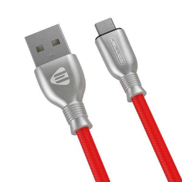 کابل تبدیل USB به MicroUSB جلیکو مدل Turbo_5A طول یک متر
