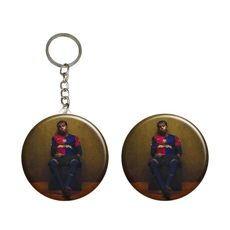 پیکسل ابیگل طرح لامین یامال بارسلونا کد 021 به همراه جاکلیدی