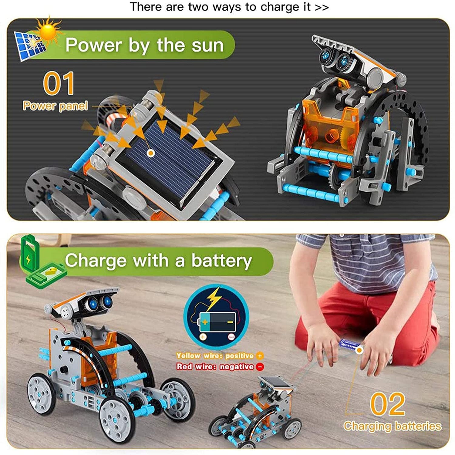 ساختنی مدل Solar Robot